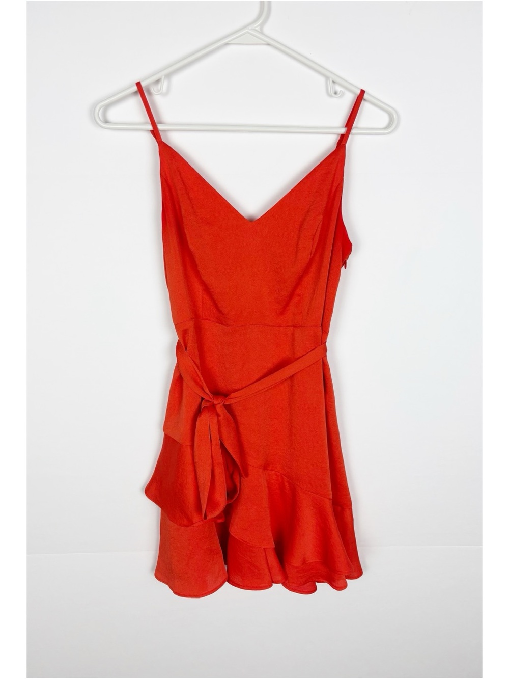 Express Orange Ruffle Wrap Skort Romper
Summer Coquette Romantic Size Small
